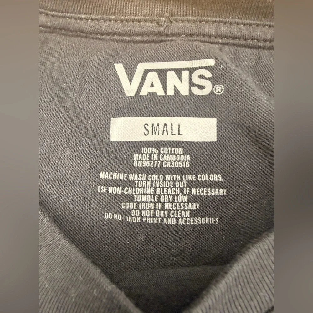 Vans black long